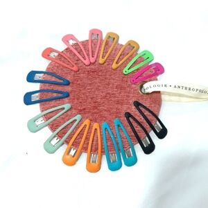 Anthropologie Rainbow Hair Clips Set  Multicolor
